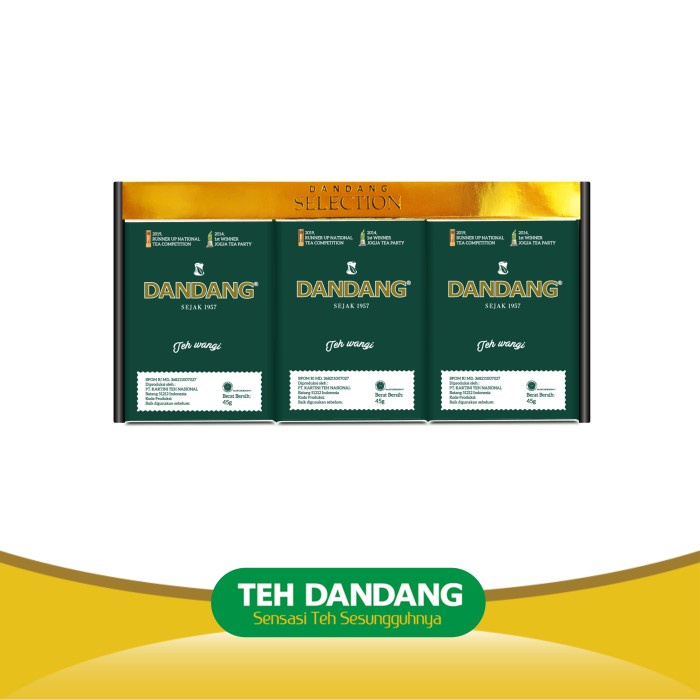 

Bb0621D Teh Dandang Selection 45Gr Isi 3 Box - Teh Tubruk 0547771