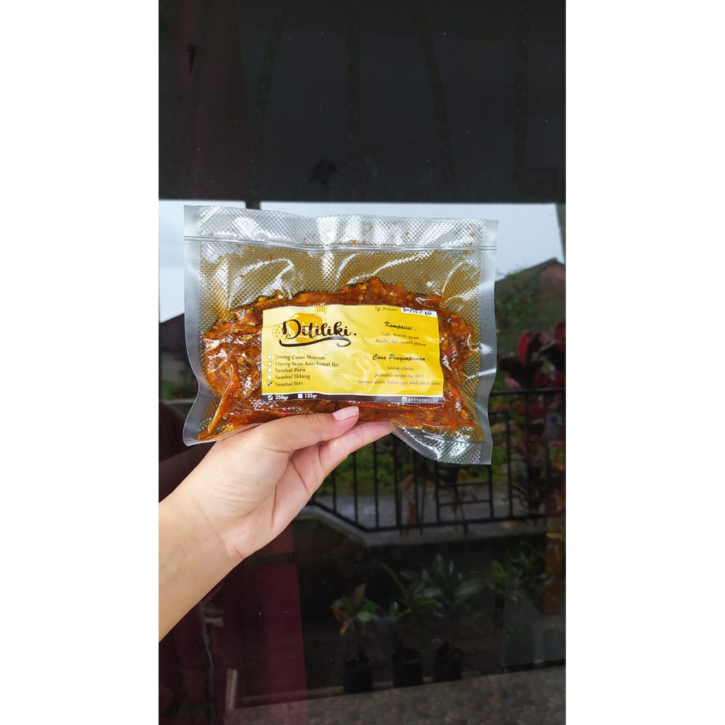 

Sambal Teri DITILIKI