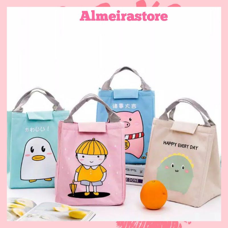 Tas Bekal Anak karakter / Lunch Bag Sekolah