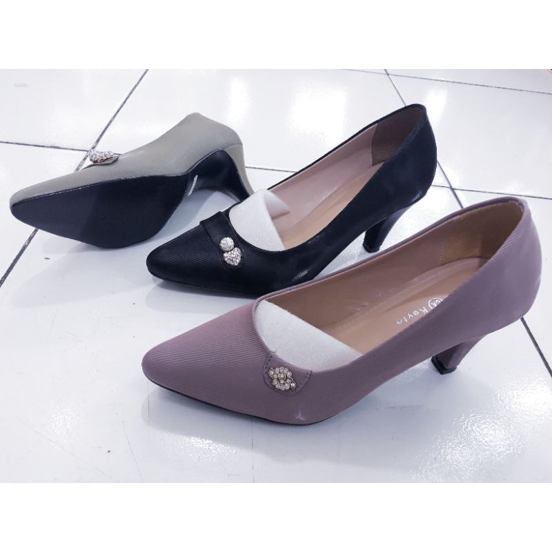 sepatu fantofel ck mewah 5cm