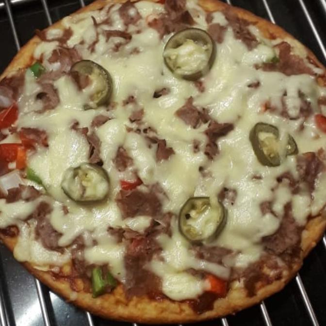 

Terlaris# Aprilasta Ketofriendly Cheesy Beef Pizza D20 Cm Pcs.