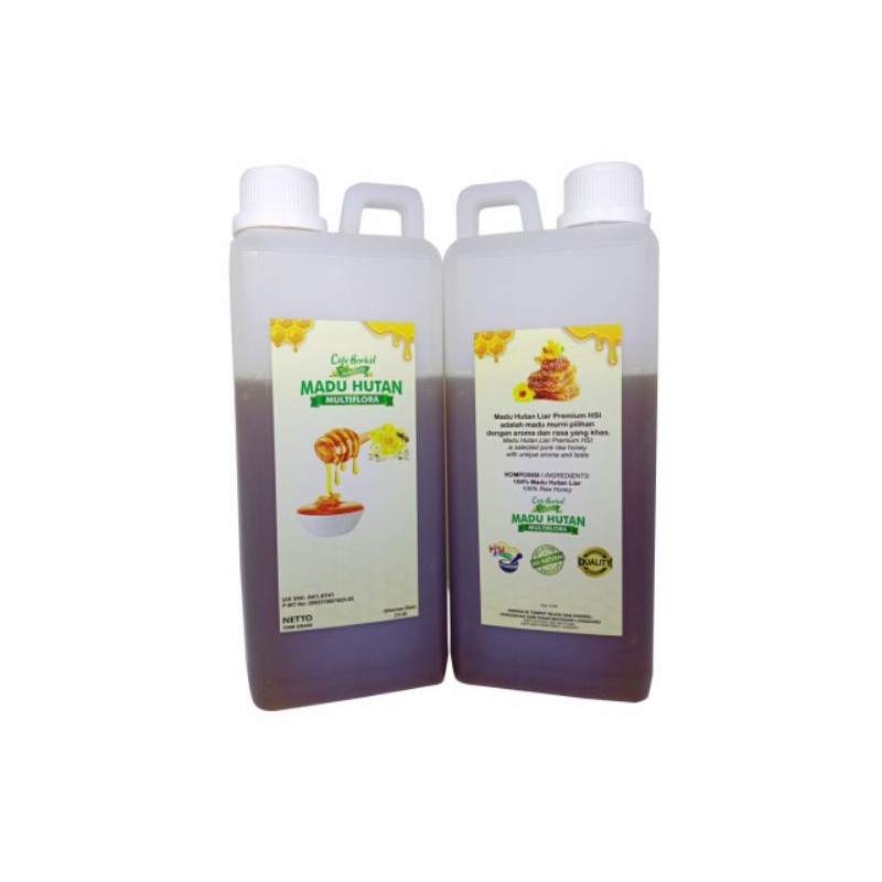 

MADU HUTAN MULTIFLORA HABBATUSSAUDA MADU MEREMAJAKAN KULIT 1Kg