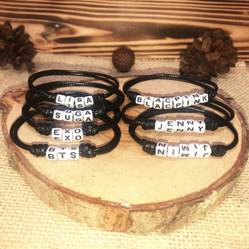 [COD]GELANG NAMA COSTUM/ COSTUM HURUF INISIAL PRIA DAN WANITA/ GELANG COUPLE/GELANG PASANGAN