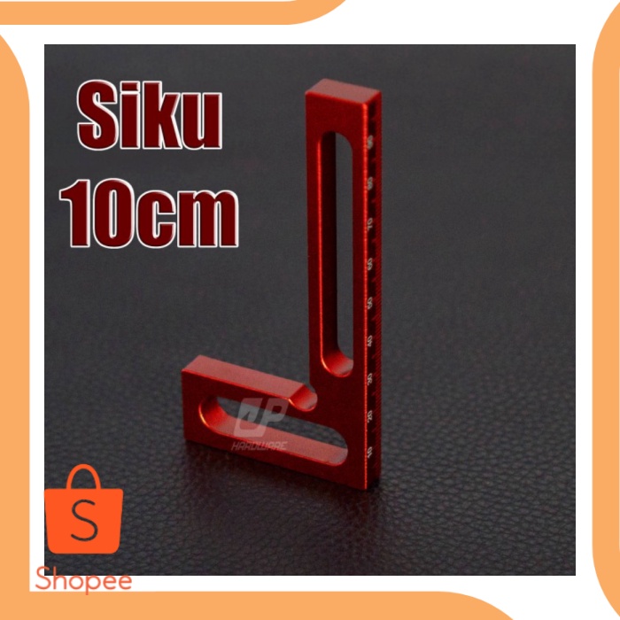 

Promo perkakas Siku mini Red Laser Cut Alumunium 10cm 21MaZ2 Limited