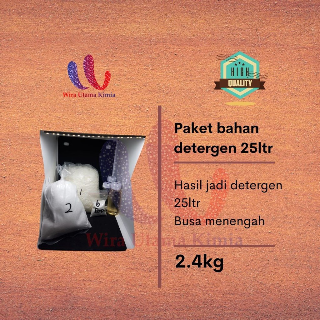 PAKET BAHAN DETERGEN LAUNDRY MENGGUNAKAN MES Promo 25ltr