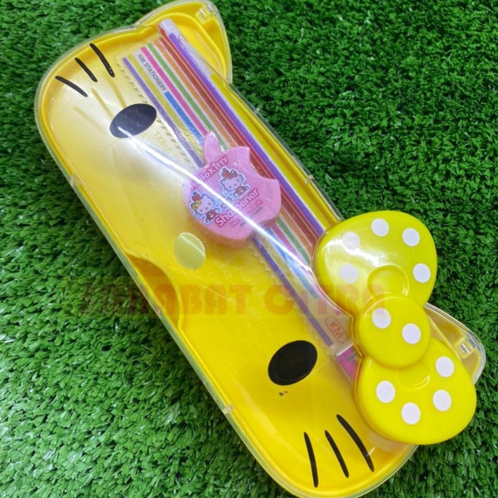 

KOTAK PENSIL KARAKTER HELLO KITTY (PAKET ISI PENSIL) 铅笔盒