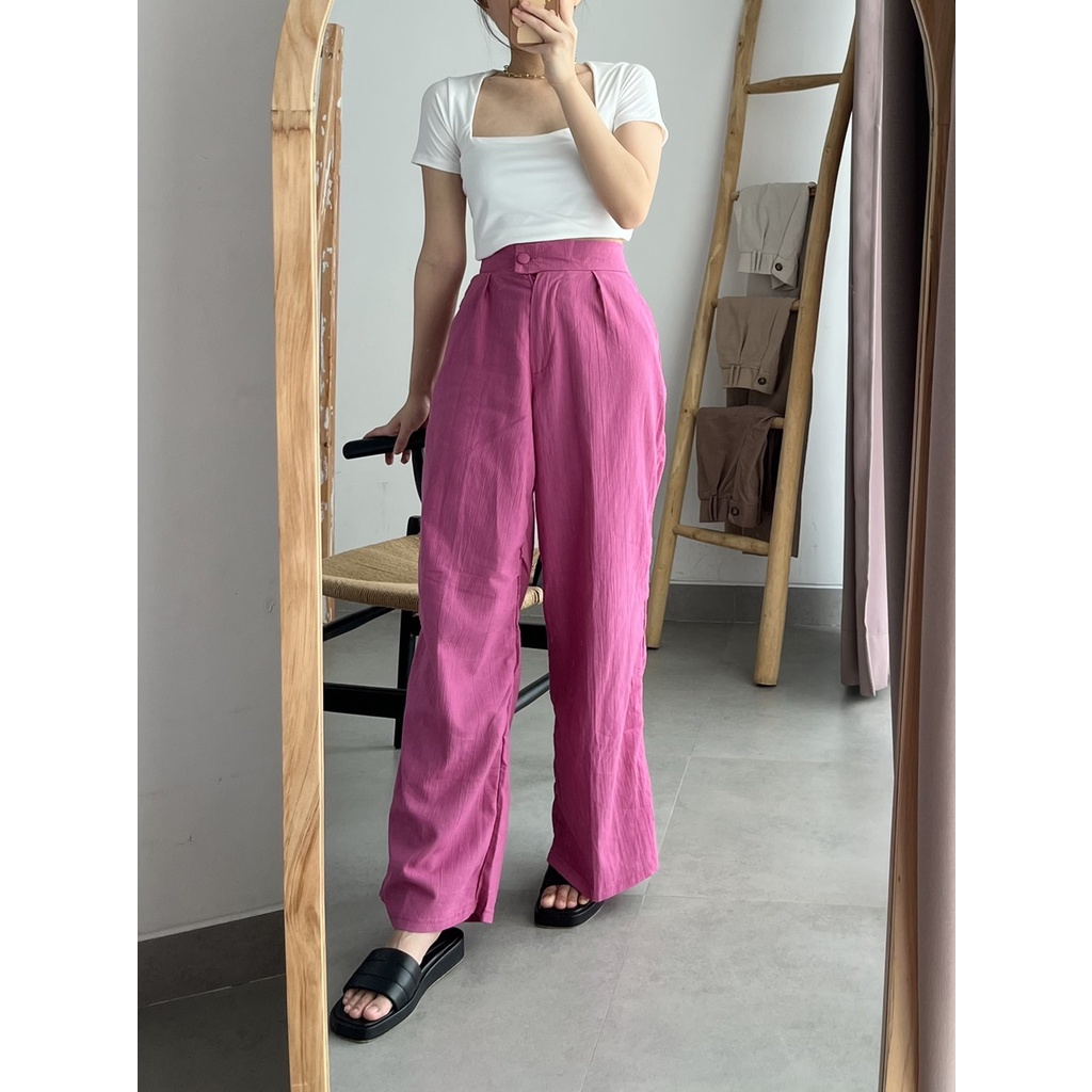 Jennings Pants / Celana Linen / Wide Pants / Celana Panjang Linen / Kulot Linen / Baggy Pants / Celana Kulot Linen / Linen Pants