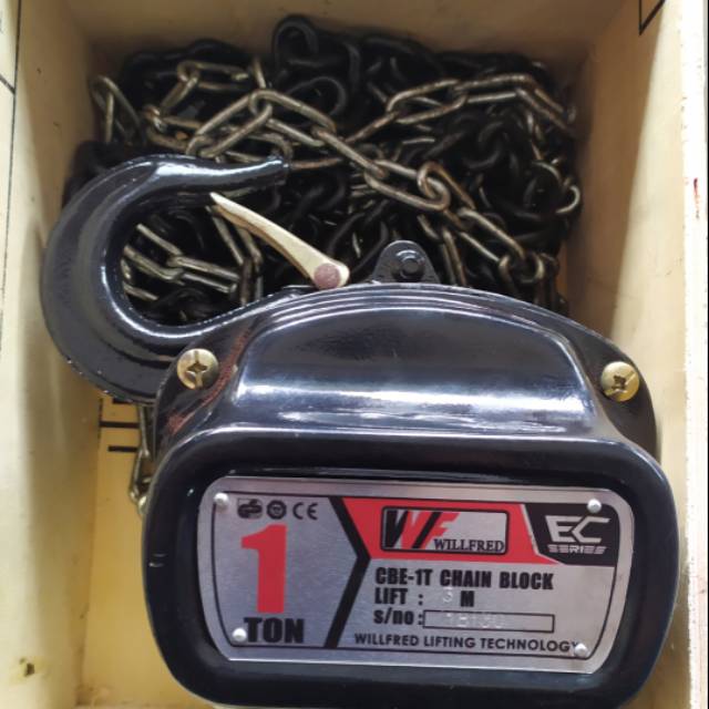 Chain block 1ton x 3meter