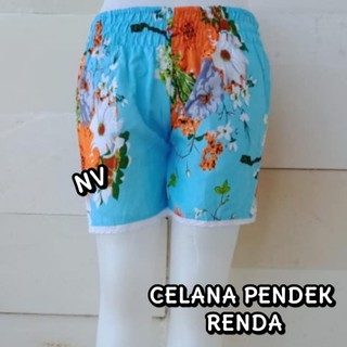  Celana  pendek  renda  Jumbo motif etnik khas bali  Shopee 