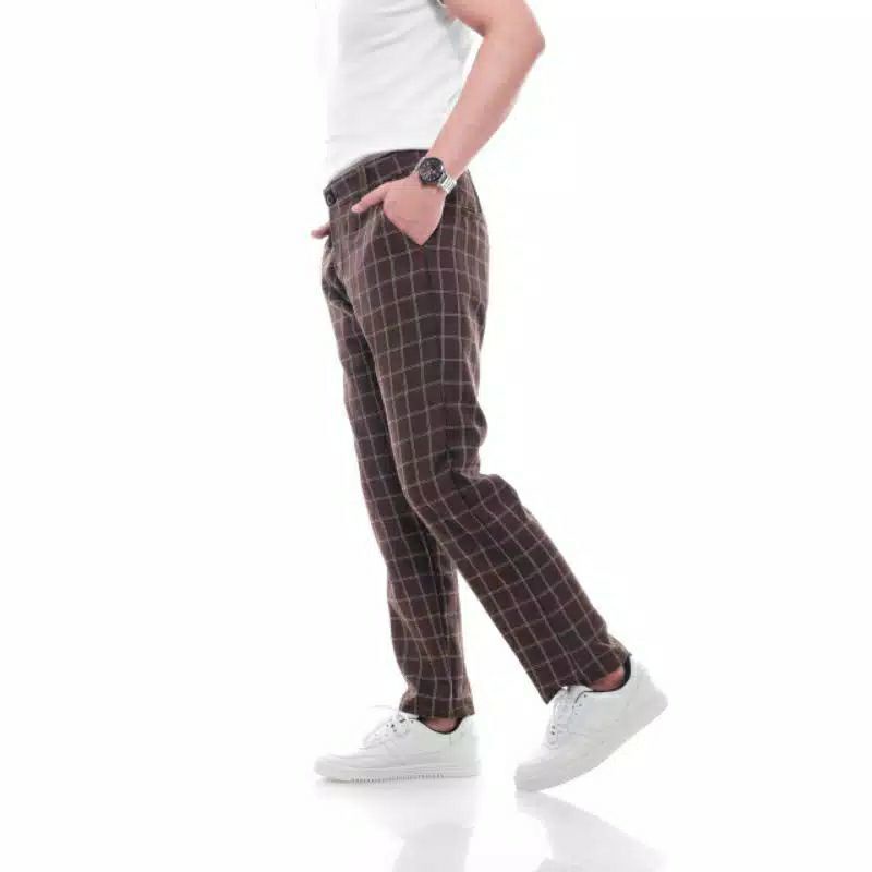 CELANA PANJANG TARTAN PRIA TARTAN PANTS CELANA TARTAN PRIA CELANA MOTIF KOTAK2 TARTAN PRIA