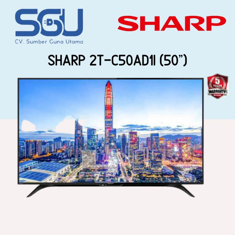 Sharp 2T-C50AD1i Led tv 50" Full HD DIGITAL TV 50AD1I 50AD1 50 inch 2TC50AD1