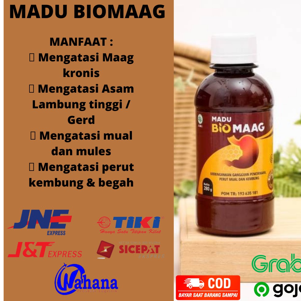Madu Bio Maag Mengatasi Masalah Lambung Maag Gerd Madu Biomaag Asli Original