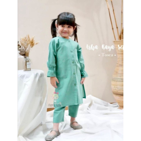 SETELAN BAJU MUSLIM ANAK ASHA RAYA SEY