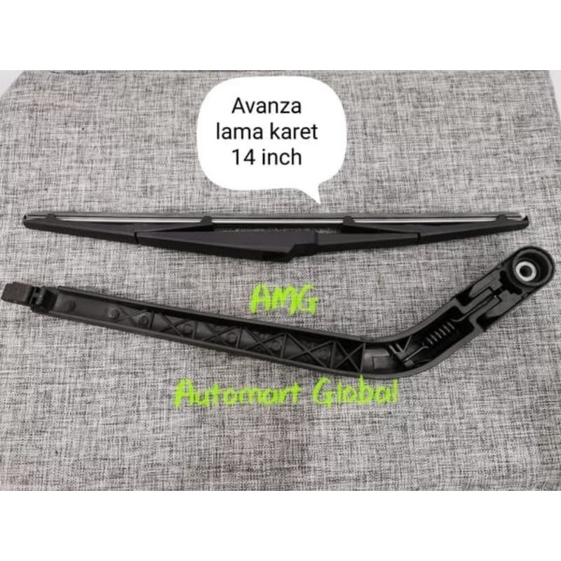 karet wiper belakang innova berikut tangkai