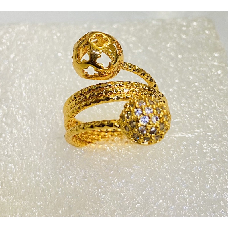 cincin wanita //cincin spiral//cincin per//cincin lilit//cincin kapis emas//cincin