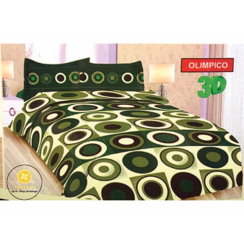 Sprei BONITA 180x200 Motif Terbaru Minimalis 3D Disperse (BISA COD) Arianna, Citra, Bella Vista, Paris, Laguna, Olimpico