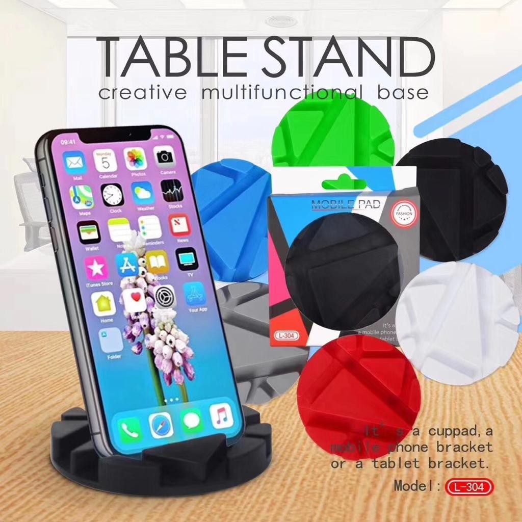 Holder Phone Table Silikon  Bottom Pad- Stand Hp Silikon Anti slip