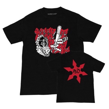 [COD] Keep It Real 'STFU' Black T-Shirt Kaos Pria Original