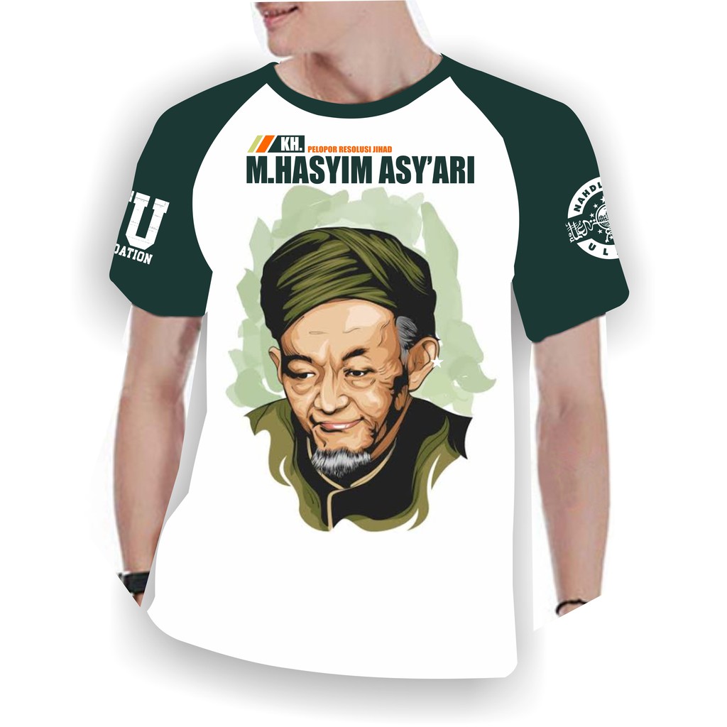 KAOS NU PENDIRI NU KH HASYIM ASY'ARI ( BISA COD )