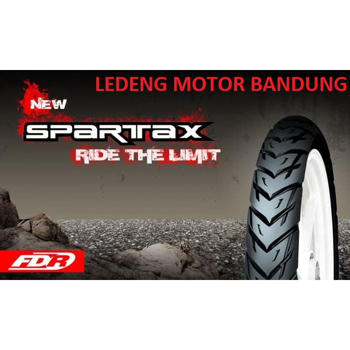 FDR 80/90-17 Spartax Ban Motor Bebek Tubetype (pakai ban dalam)