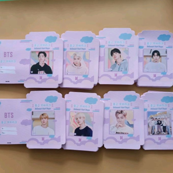 

amplop motif BTS mini