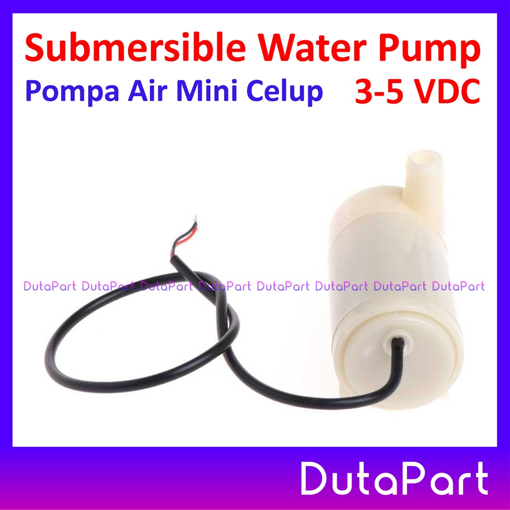 Submersible Water Pump DC 3-5V Pompa Air Celup Mini Micro Water Pump