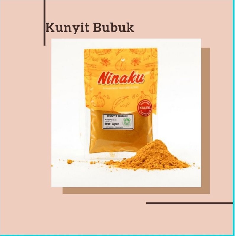 

KUNYIT BUBUK NINAKU 30 GRAM