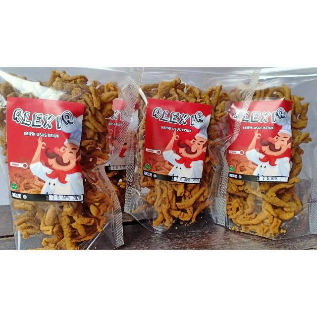 

Kripik usus 200gram rasa original kripik usus alexia