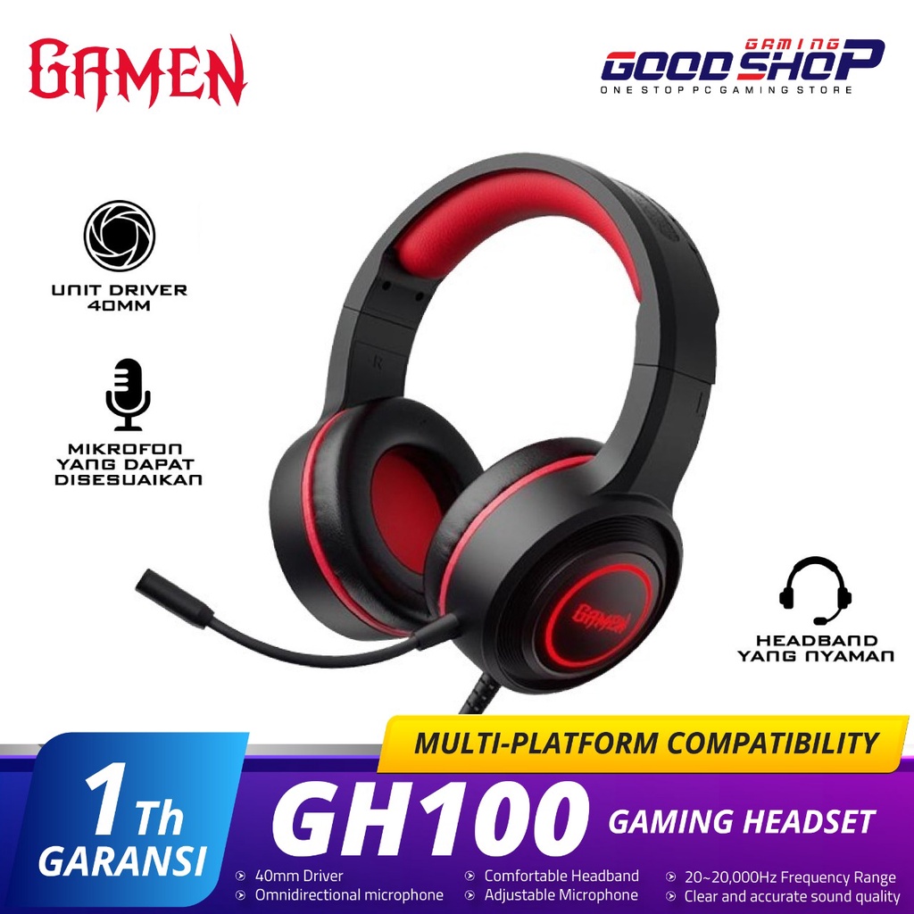 Gamen GH100 - Headset Gaming