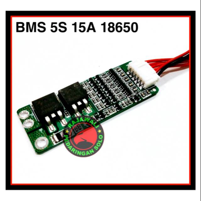 BMS 5S 15A BATERAI 18650 - BATTERY PROTECTION BOARD