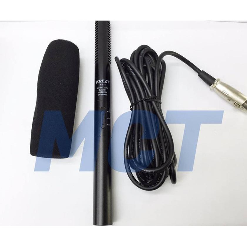 gitar bass murah berkualitas Mic Condenser KREZT K818 Microphone Murah
