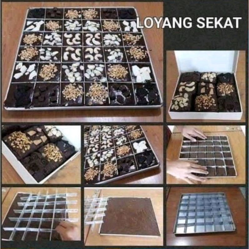 LOYANG BROWNIES SEKAT dengan ukuran 20,24,30 cm ( bayar di tempat COD )