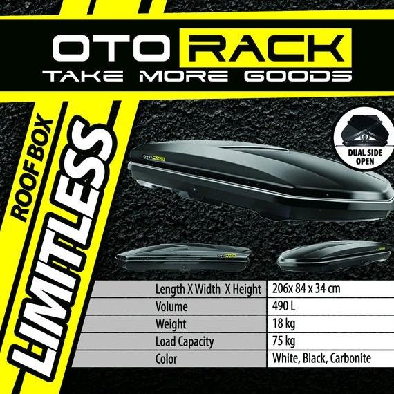 Otorack Roofbox Limitless Glosy Series Super Recomended