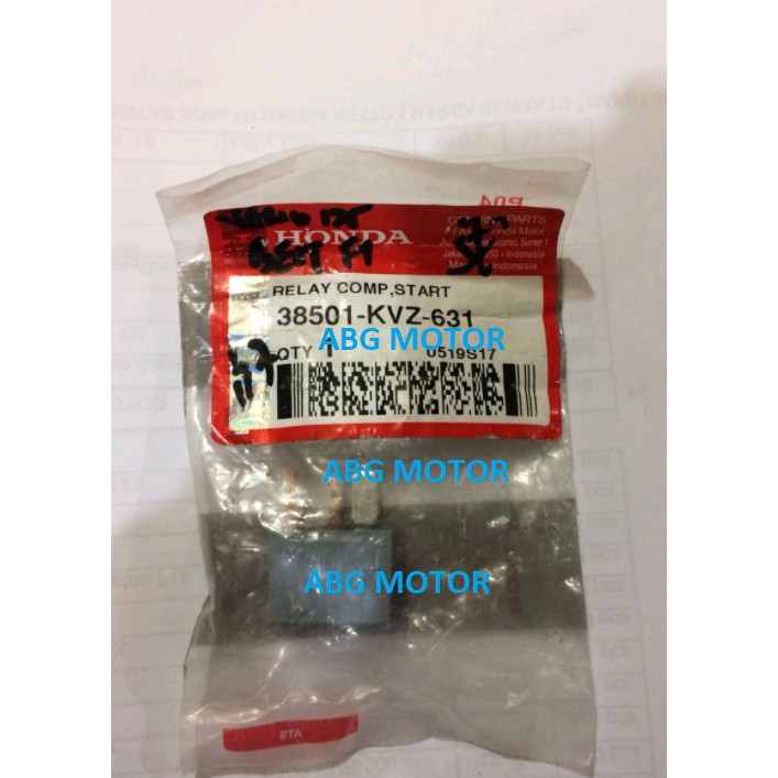 RELAY COMP START 4 KAKI STATER HONDA BEAT FI VARIO 125 SCOOPY FI SPACY FI ORIGINAL-2