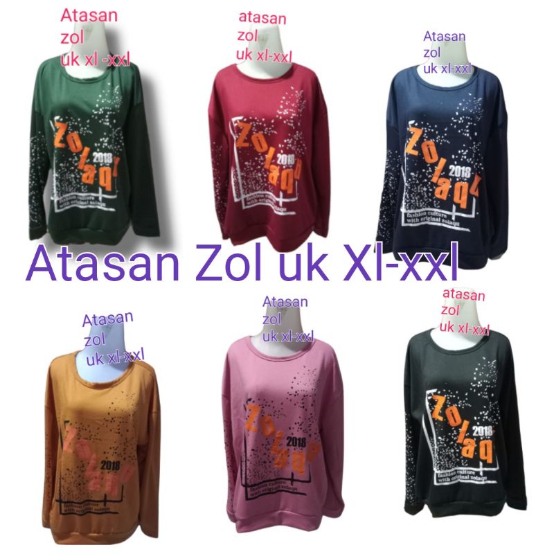 Atasan lengan panjang wanita  / atasan jumbo wanita  / atasan