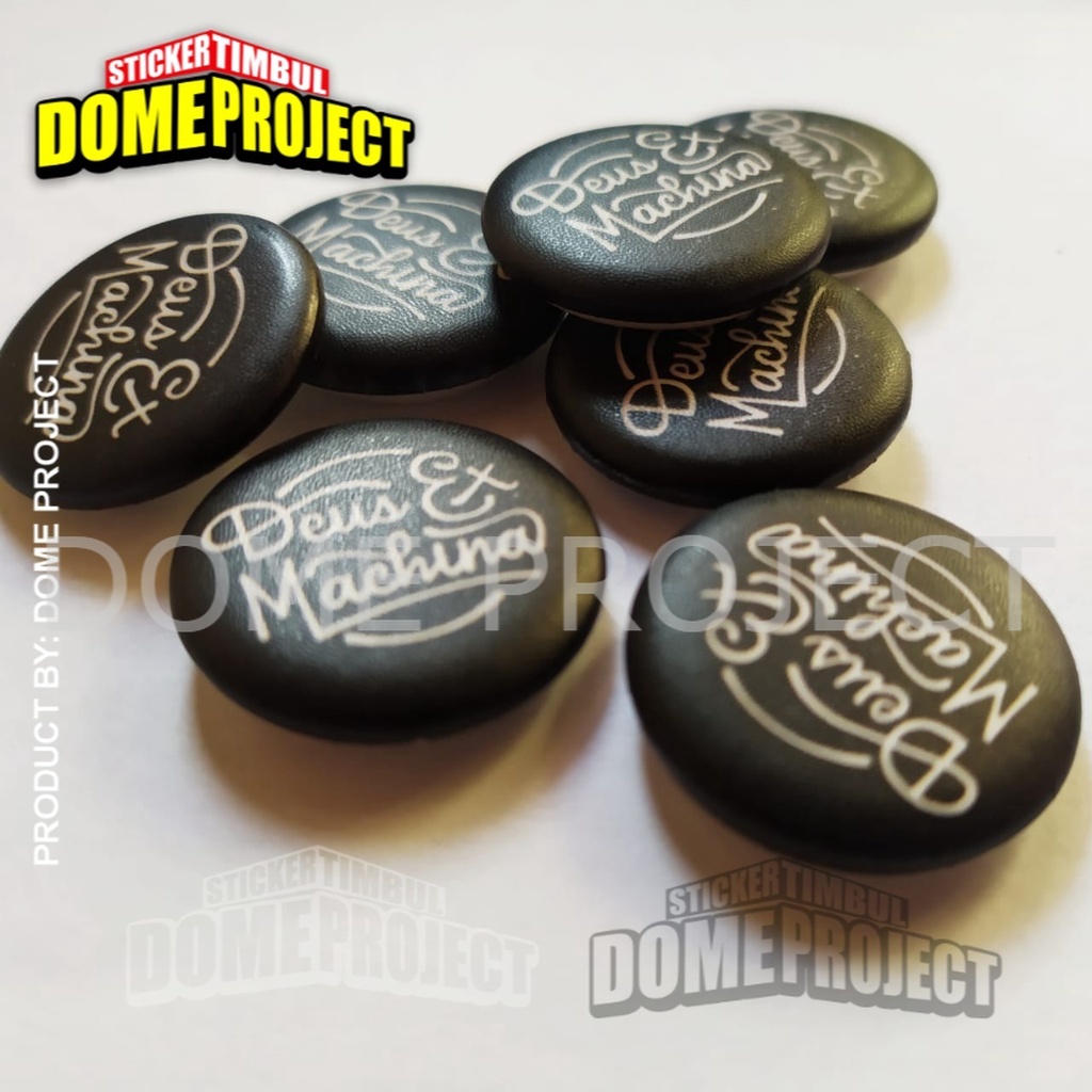 DEUS PIN PENITI 25MM BUTTON PIN AKSESORIES ROMPI AKSESORIES TAS