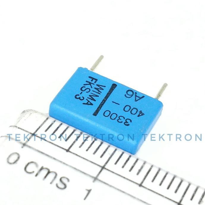 WIMA 3.3nF 400V FKP Polypropylene 332 0.0033uF asli original tektron22 Berkualitas