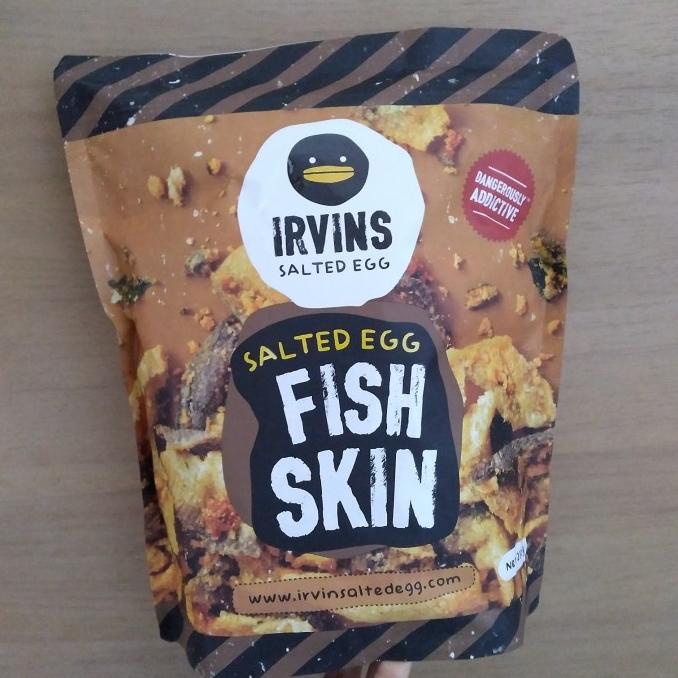 

Irvins Fish Skin Salted Egg 230gr
