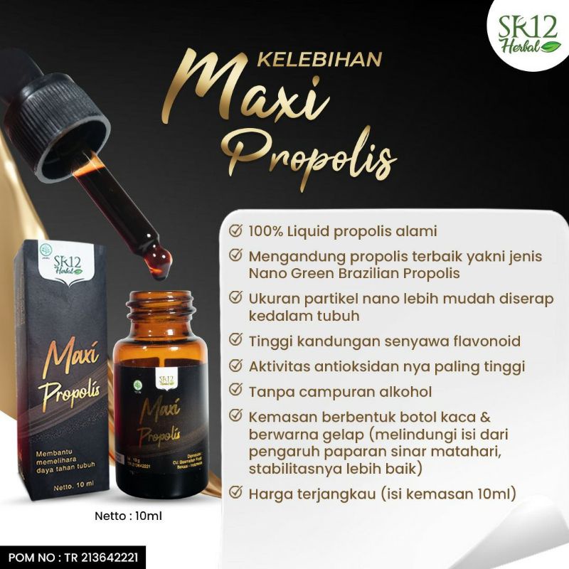 SR12 Maxi Propolis Nano Green Brazilian Propolis