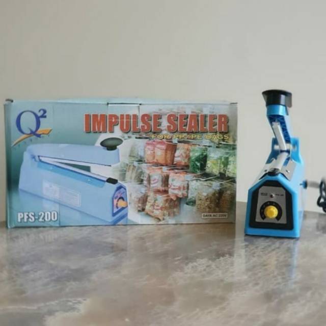 Impulse Sealer Q2 8200 20 cm Sealer Pres Plastik PFS 200