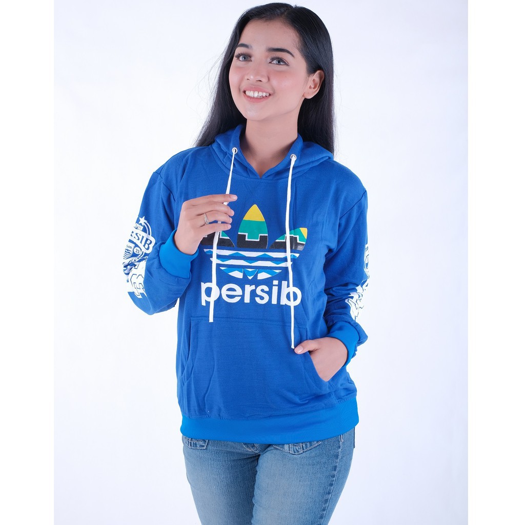 Abzrf Sweater Wanita Persib Bandung Hoodie Sweater