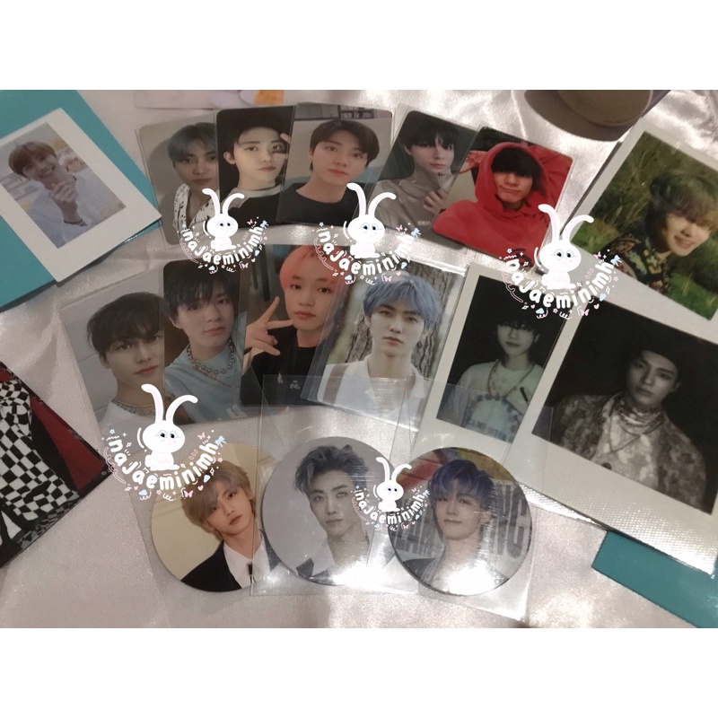 CLEARANCE SALE PC PHOTOCARD POLAROID Jisung JENO JAEMIN boomcard YIZHIYU RELOAD MUMO HOT SAUCE ROUND