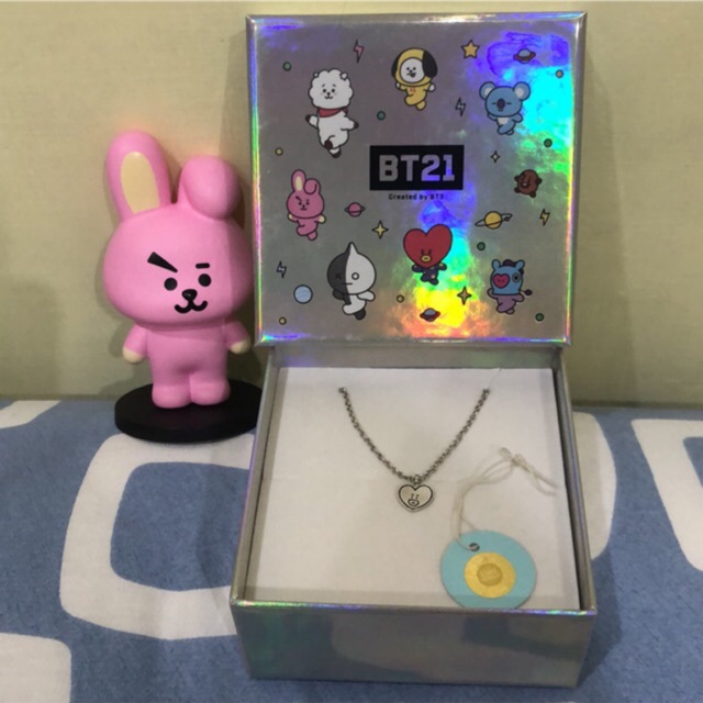 🇰🇷 BT21 OST OFFICIAL TATA NECKLAGE KOREA BTS TAEHYUNG V BRACELET WATCH KALUNG OST VT MUSTER 🇰🇷