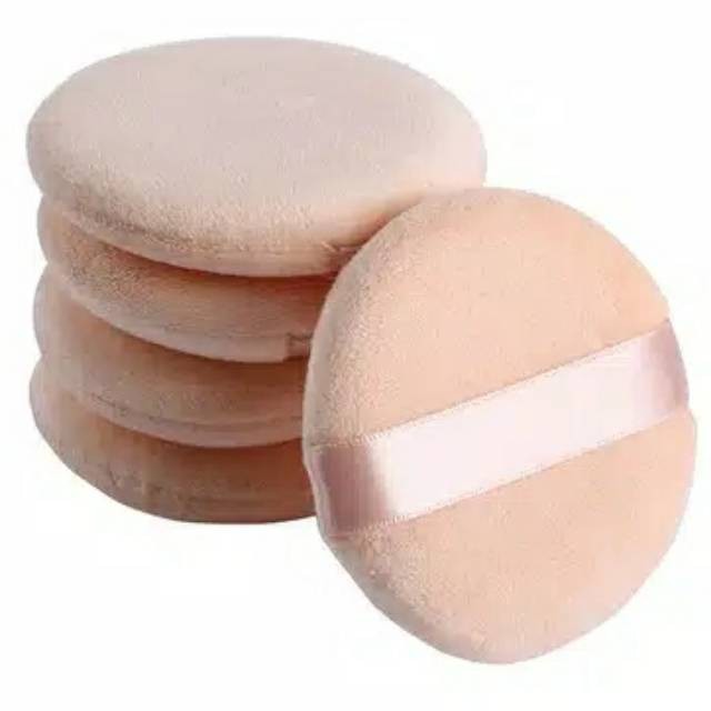 Spon Bedak Kering Powder Puff Sponge Spons Make Up