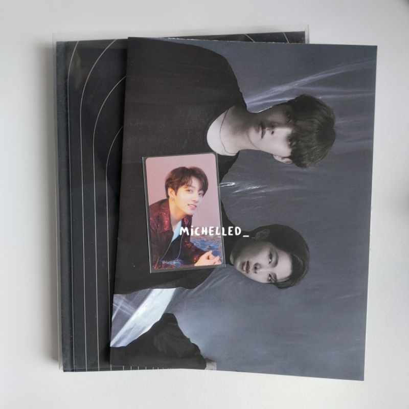 photocard pc bts official jungkook tear o maung map of the soul concept book mcb route version