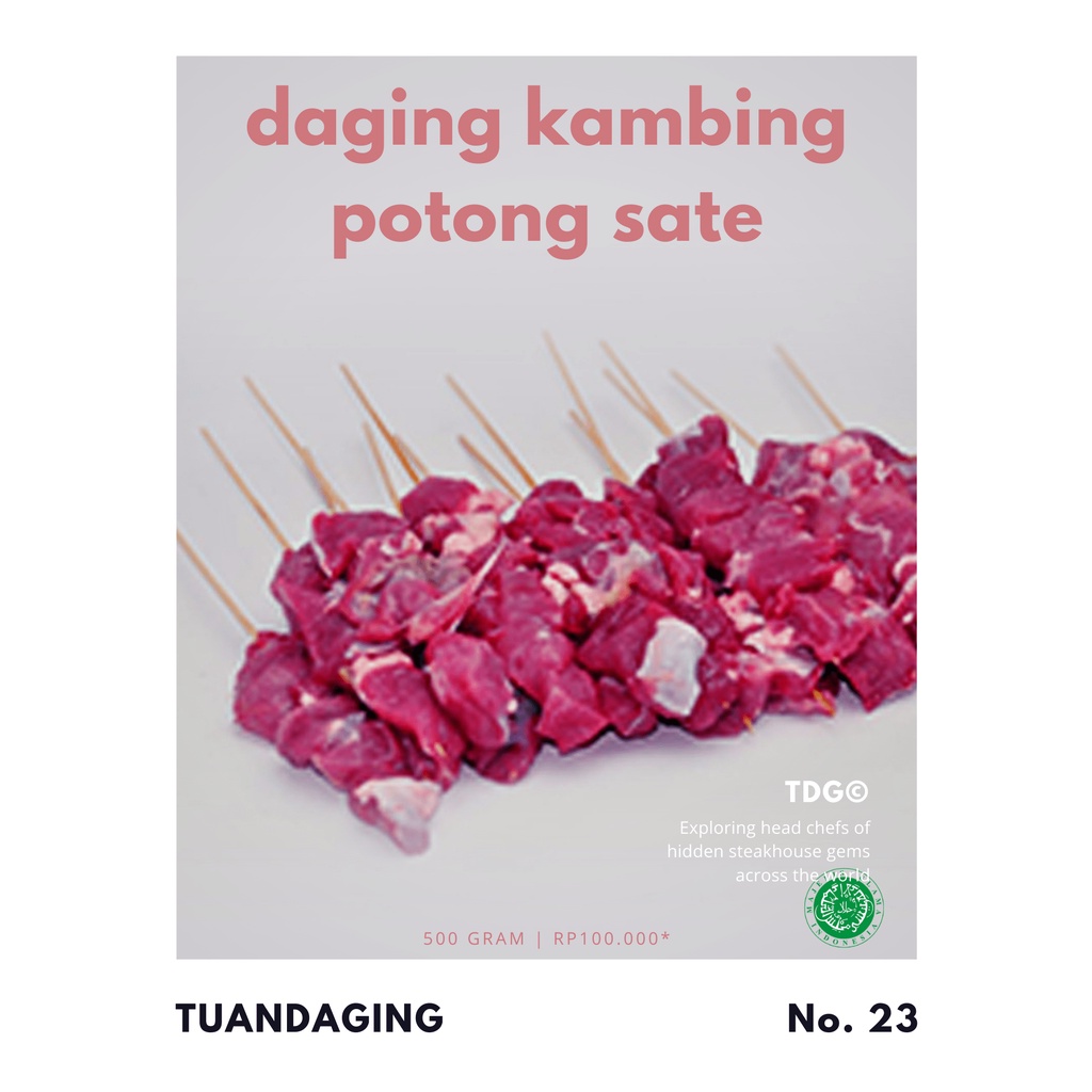 

Daging Kambing Potong Sate