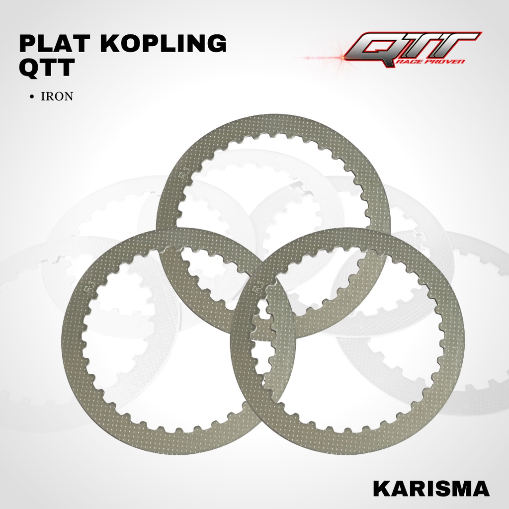 Plat kopling QTT karisma IRON