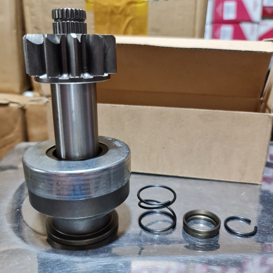 Bendix Starter Super Great 6d24 komplit plus gigi dan kit 11T