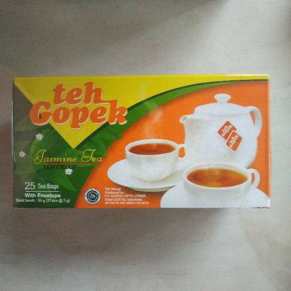 

Teh Gopek Celup with Envelope Amplop