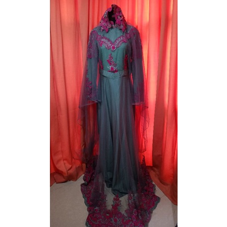 Ready Baju Kebaya Muslim Resepsi Nikah